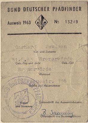 Pfadfinderausweis